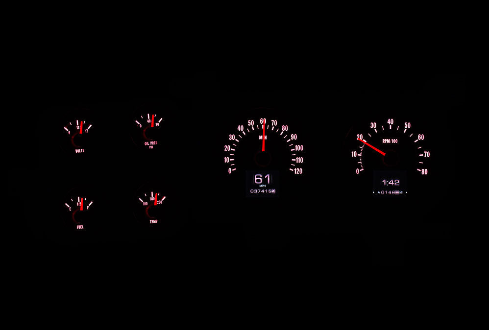 1973-87 Chevy Pickup, 1973-91 Blazer, GMC Jimmy & Suburbans, RTX Instruments