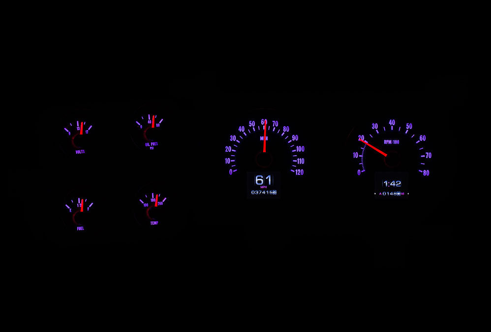 1973-87 Chevy Pickup, 1973-91 Blazer, GMC Jimmy & Suburbans, RTX Instruments