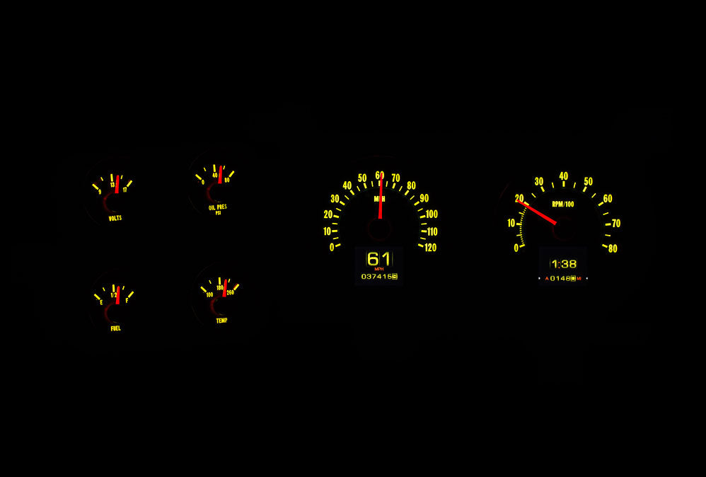 1973-87 Chevy Pickup, 1973-91 Blazer, GMC Jimmy & Suburbans, RTX Instruments
