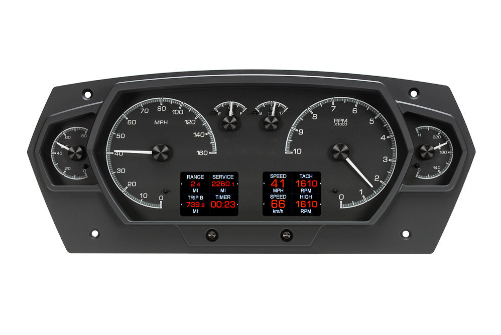 Dakota Digital Universal 6 Gauge Competition Analog HDX Gauges
