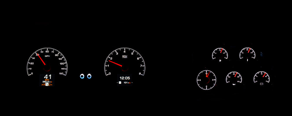1978-82 Chevy Corvette HDX Instruments