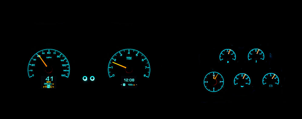 1978-82 Chevy Corvette HDX Instruments