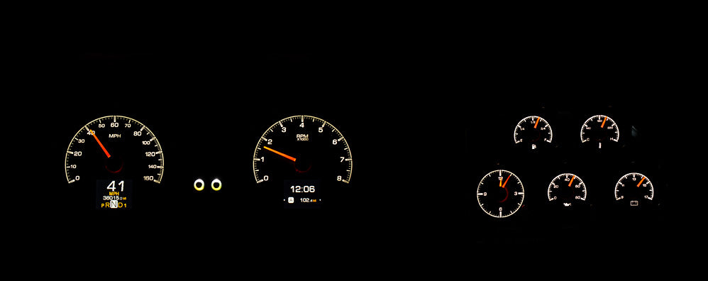 1978-82 Chevy Corvette HDX Instruments
