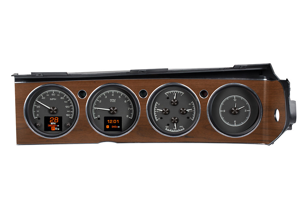1970-74 Dodge Challenger and 1970-74 Plymouth 'Cuda with Rallye Dash Digital HDX Gauges