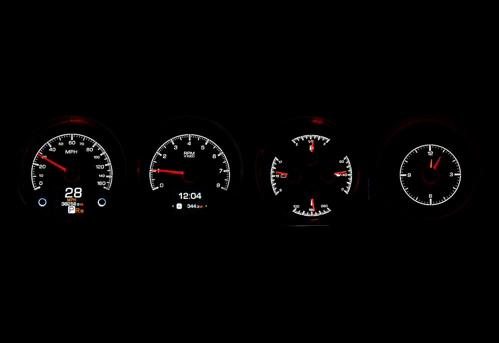 1970-74 Dodge Challenger and 1970-74 Plymouth 'Cuda with Rallye Dash Digital HDX Gauges