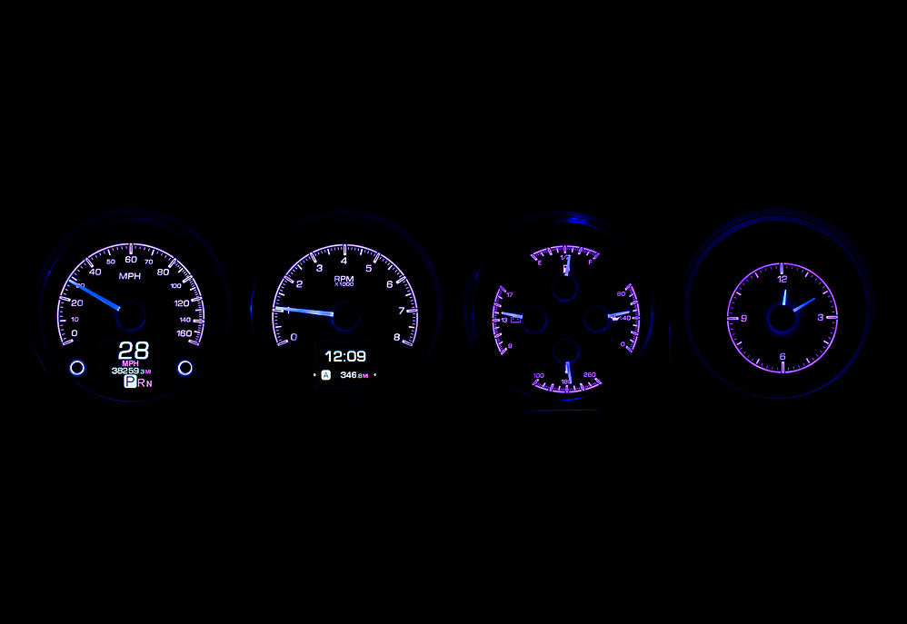 1970-74 Dodge Challenger and 1970-74 Plymouth 'Cuda with Rallye Dash Digital HDX Gauges