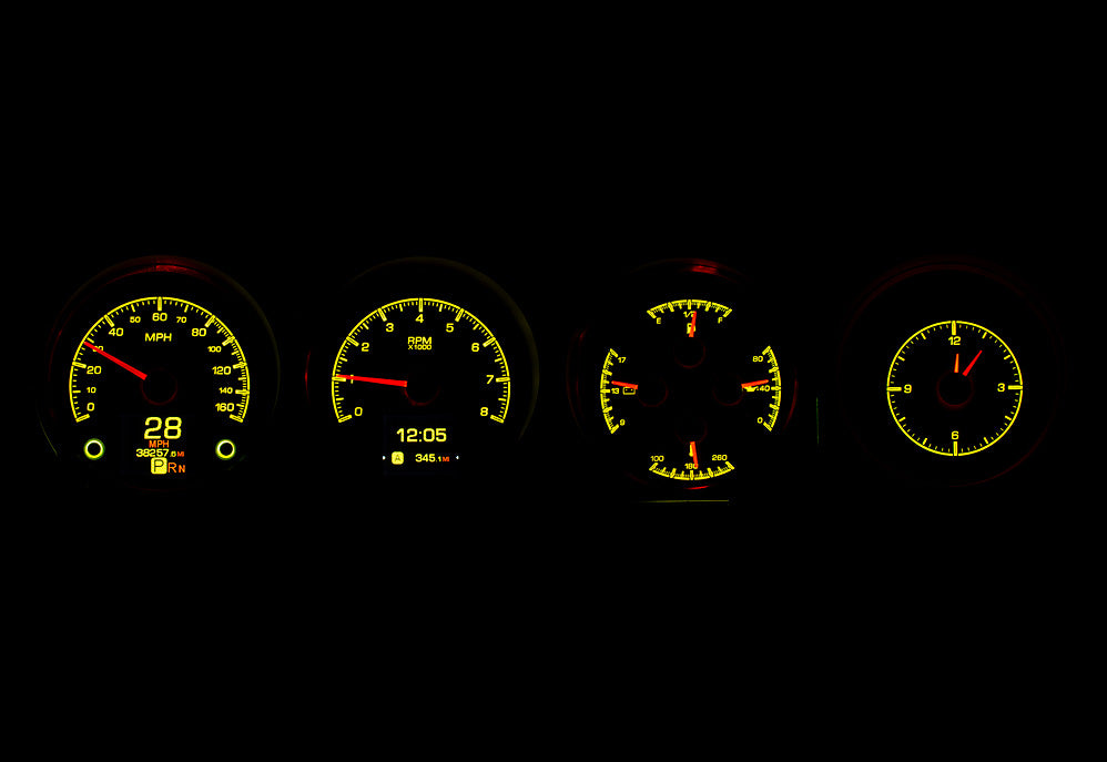 1970-74 Dodge Challenger and 1970-74 Plymouth 'Cuda with Rallye Dash Digital HDX Gauges
