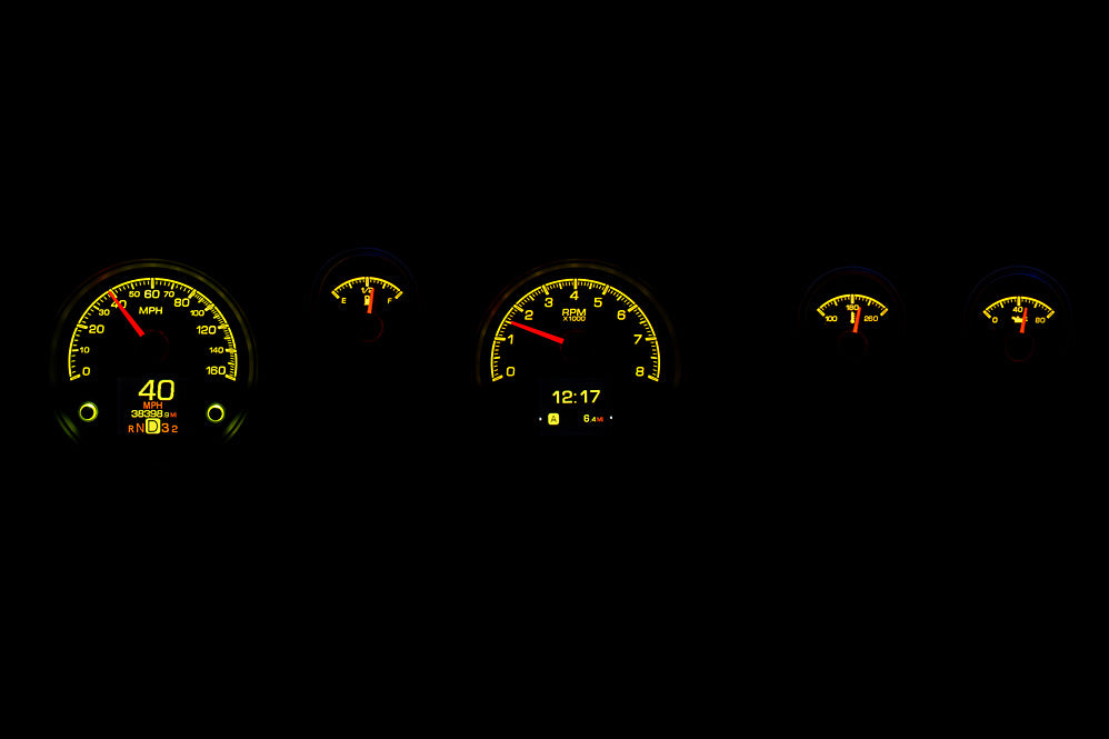 1970-81 Pontiac Firebird HDX Instruments
