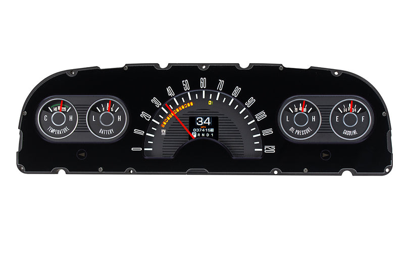 1960-63 Chevy Pickup Dakota Digital RTX Gauges