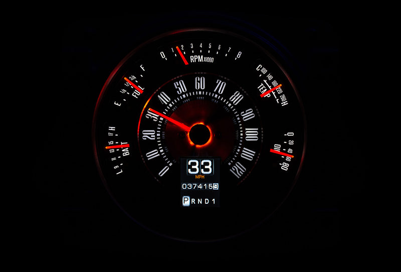 1961-66 Ford Pickup Dakota Digital RTX Gauges