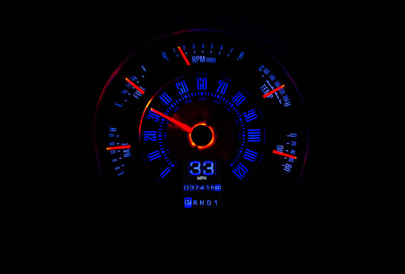 1961-66 Ford Pickup Dakota Digital RTX Gauges