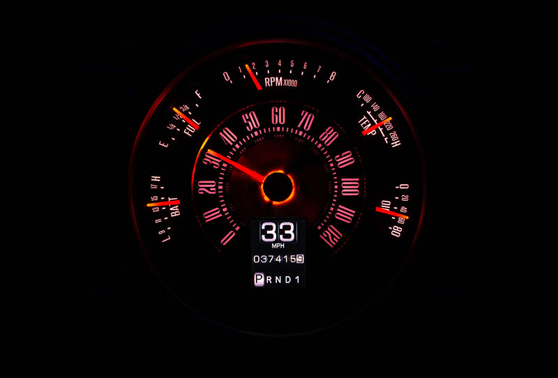 1961-66 Ford Pickup Dakota Digital RTX Gauges