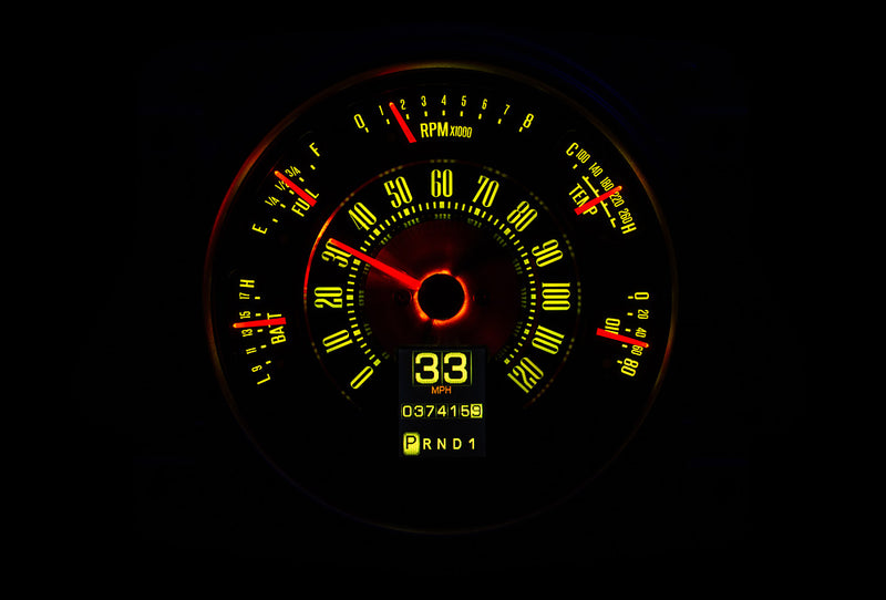 1961-66 Ford Pickup Dakota Digital RTX Gauges