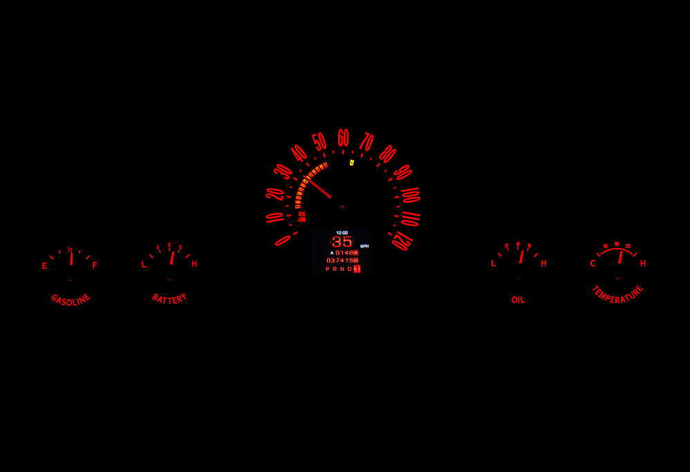 1959-60 Chevy Impala/El Camino Dakota Digital RTX Gauges