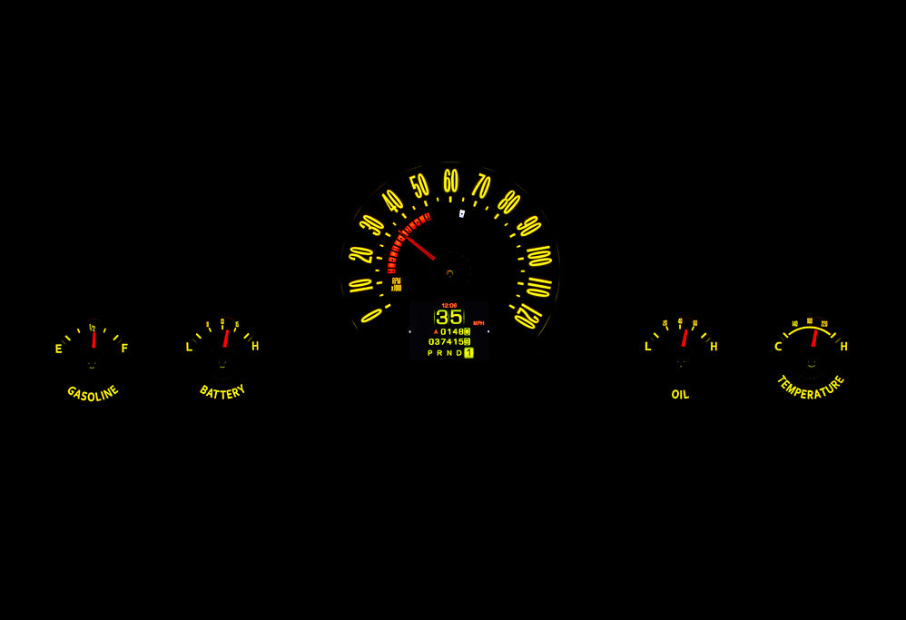 1959-60 Chevy Impala/El Camino Dakota Digital RTX Gauges