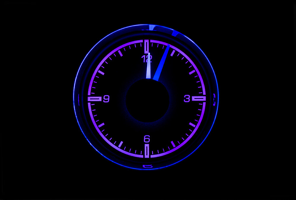 2-1/16" Round Universal HDX Dakota Digital Clock