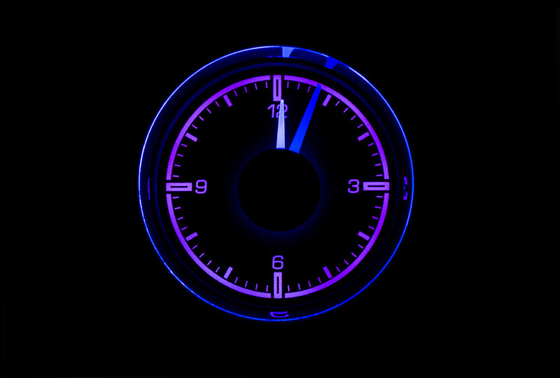2-1/16" Round Universal HDX Dakota Digital Clock