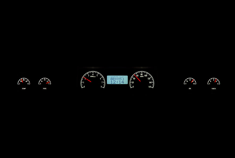1973-77 Chevy Malibu / El Camino / GMC Sprint with Square Gauges VHX Instruments