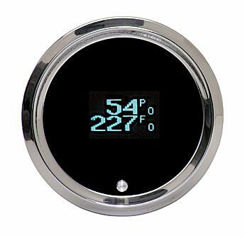 Dakota Digital Odyssey Series II, 2-1/16" Fuel/ Volts/ Oil Pressure/ Water Temp. Gauge