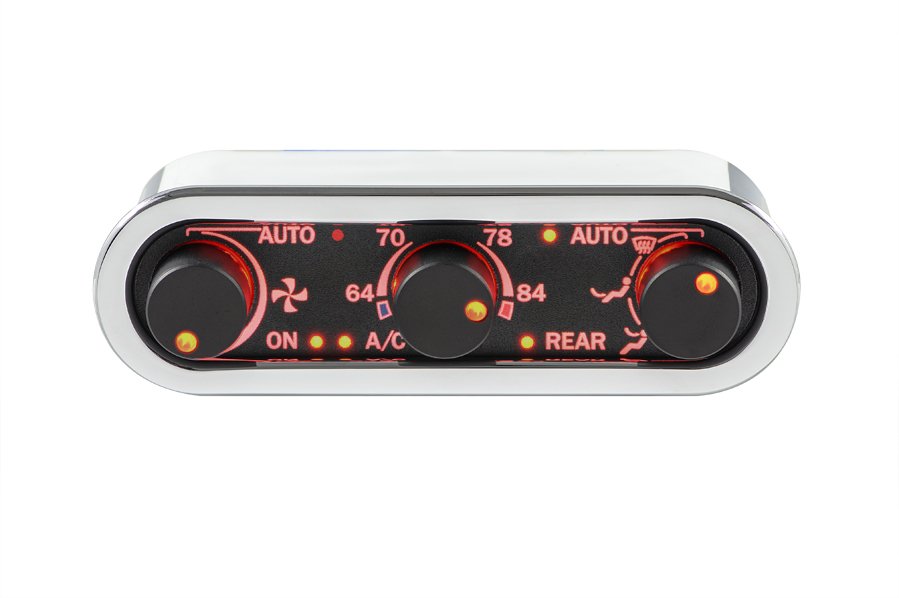 Dakota Digital Three-Knob Digital Climate Controller for Vintage Air Gen IV