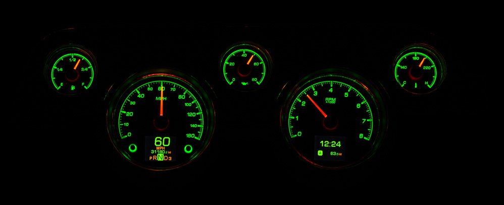1967-68 Ford Mustang HDX Instruments