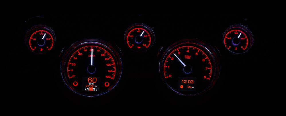 1967-68 Ford Mustang HDX Instruments