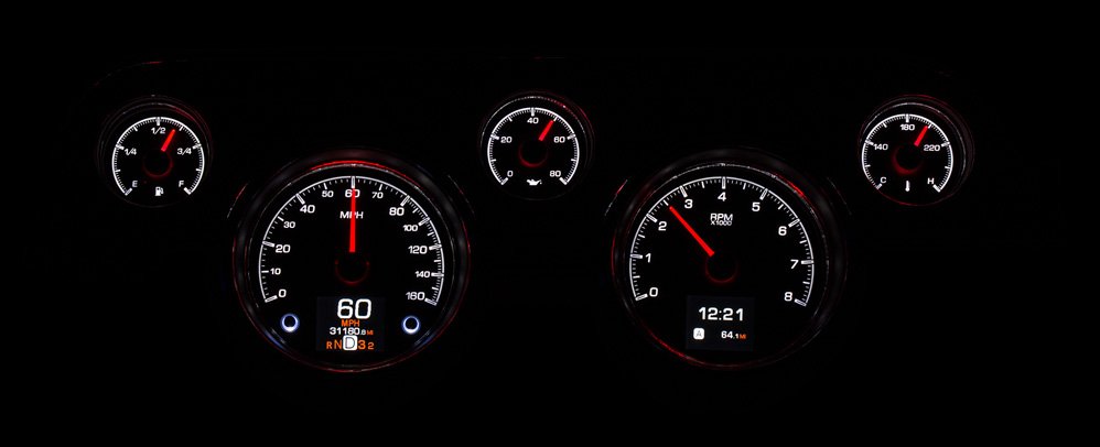 1967-68 Ford Mustang HDX Instruments