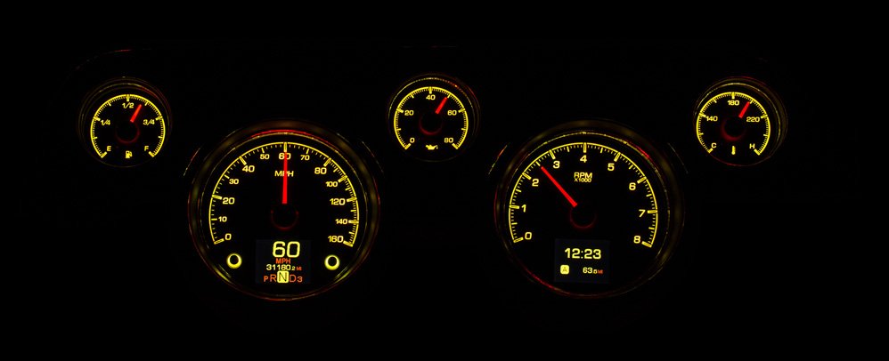 1967-68 Ford Mustang HDX Instruments