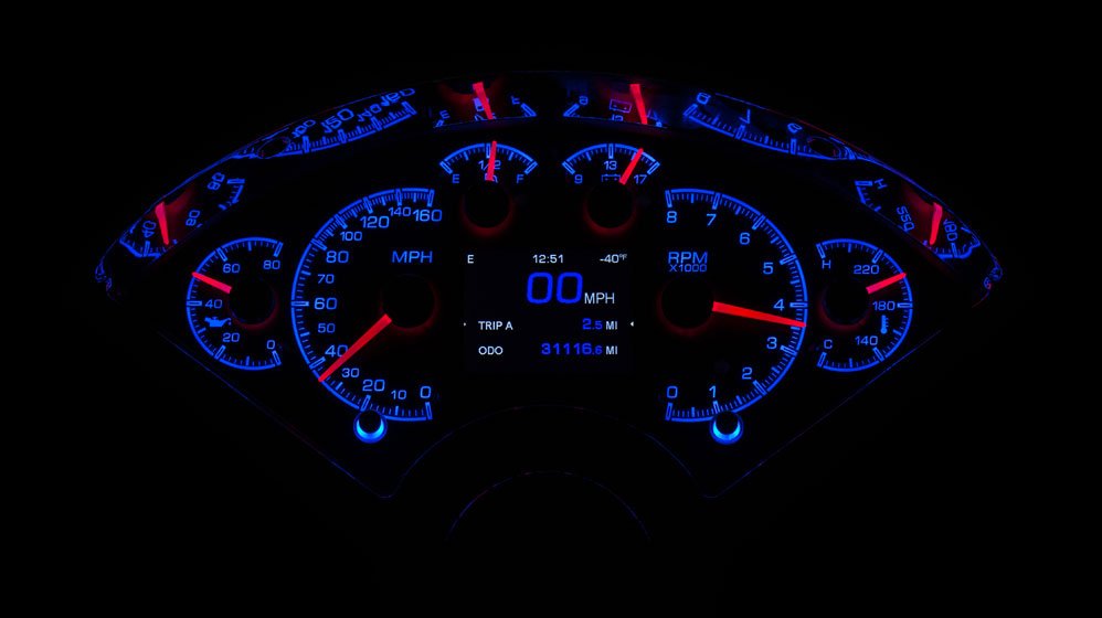 1955-56 Chevy Car HDX Instruments
