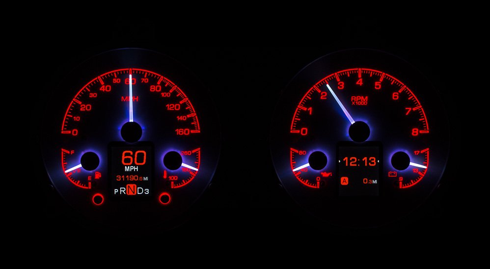 1967-68 Chevy Camaro/ Firebird HDX Instruments