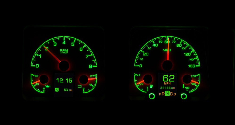 1969 Chevy Camaro HDX Instruments