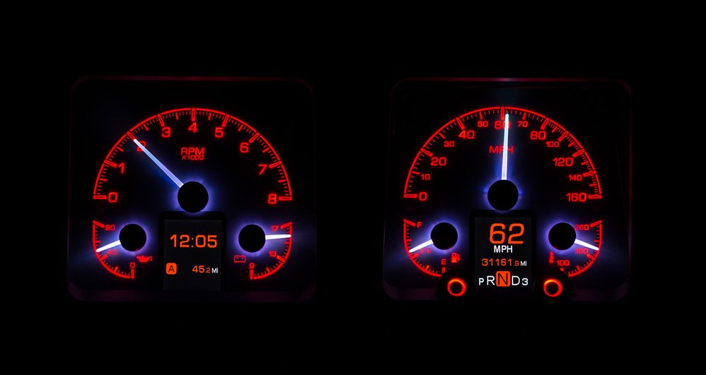 1969 Chevy Camaro HDX Instruments