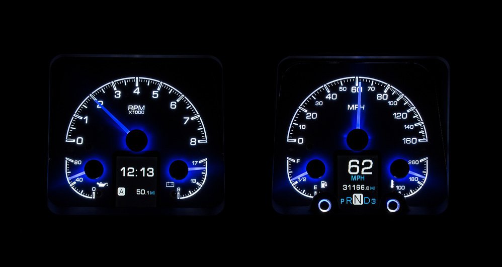 1969 Chevy Camaro HDX Instruments