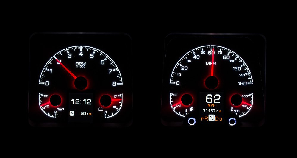 1969 Chevy Camaro HDX Instruments