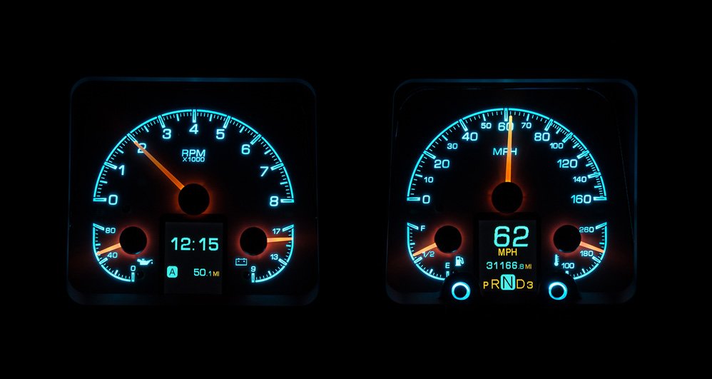1969 Chevy Camaro HDX Instruments