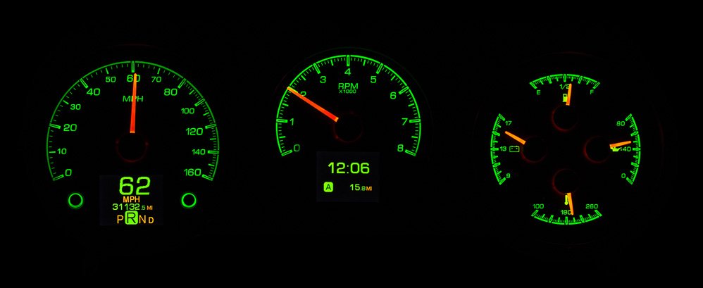 1964-65 Chevy Chevelle/El Camino HDX Instruments