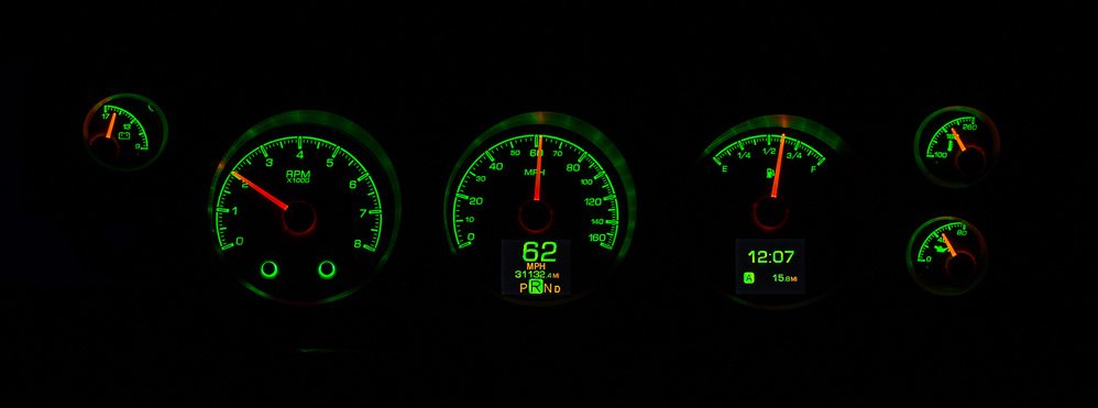 1970-72 Chevy Chevelle SS/Monte Carlo/El Camino & '71 GMC Sprint SP, HDX Instruments