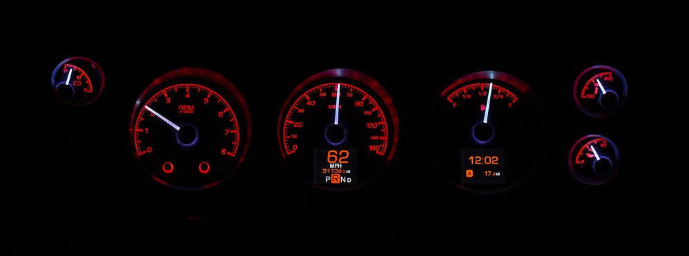 1970-72 Chevy Chevelle SS/Monte Carlo/El Camino & '71 GMC Sprint SP, HDX Instruments