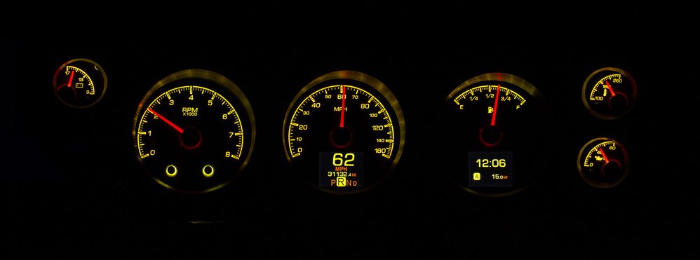 1970-72 Chevy Chevelle SS/Monte Carlo/El Camino & '71 GMC Sprint SP, HDX Instruments