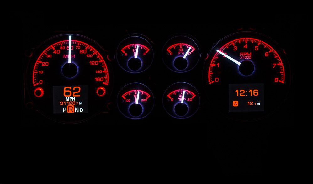 1978-88 Chevy Monte Carlo, 1978-87 El Camino/Malibu/Caballero, HDX Instruments