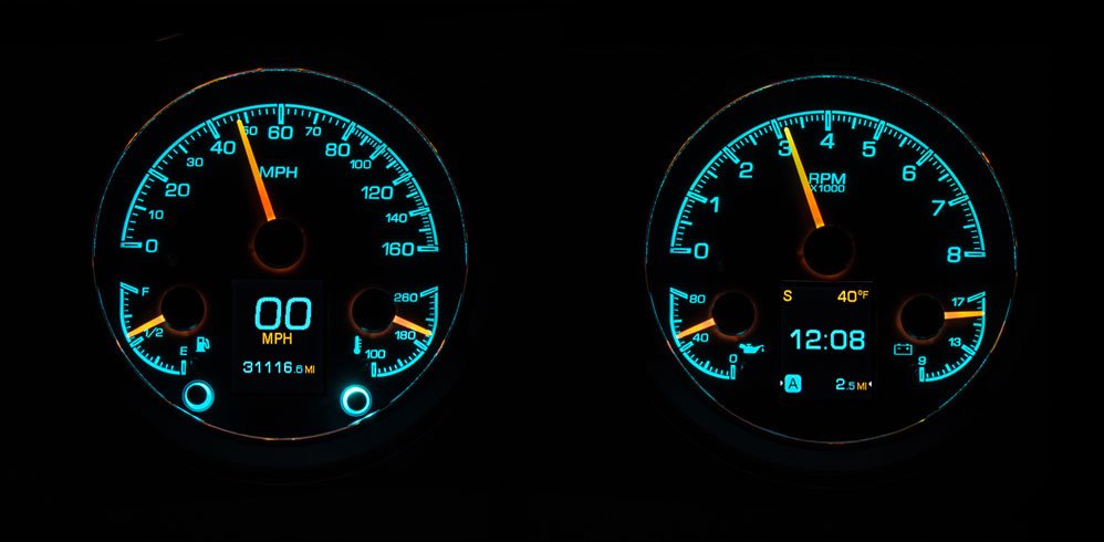 1947-53 Chevy/GMC Pickup HDX Instruments