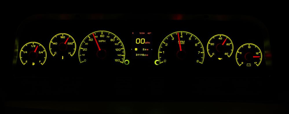 1964-66 Chevy Pickup HDX Instruments