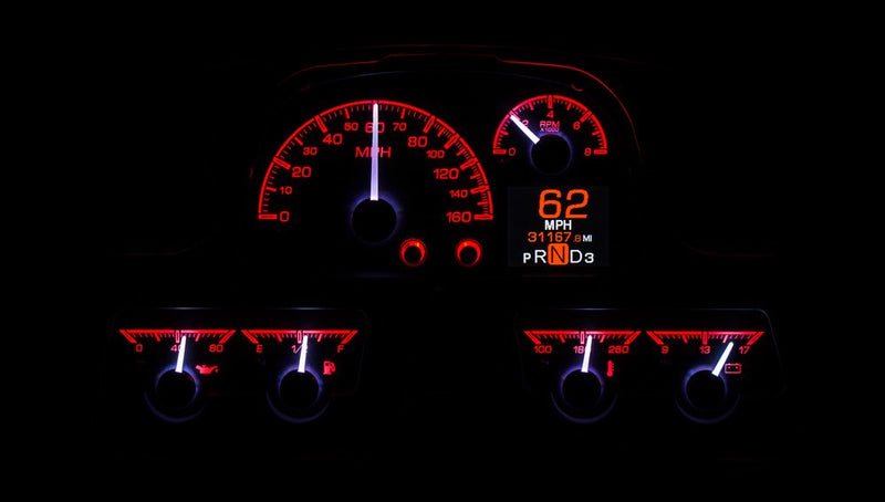 1962-84 Toyota FJ Dakota Digital HDX Instruments