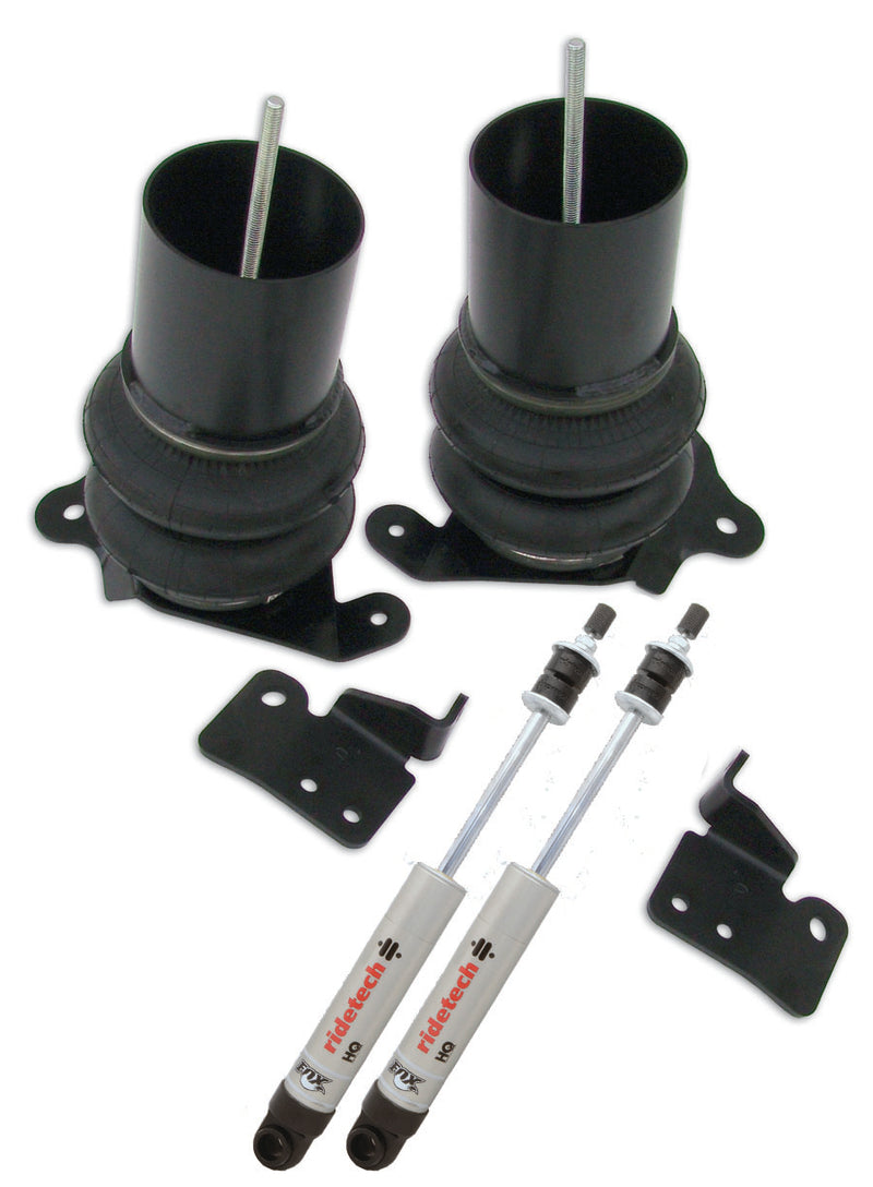 1999-06 Chevy Truck RideTech Front Coolride Air Springs and Shocks form Stock Control Arms