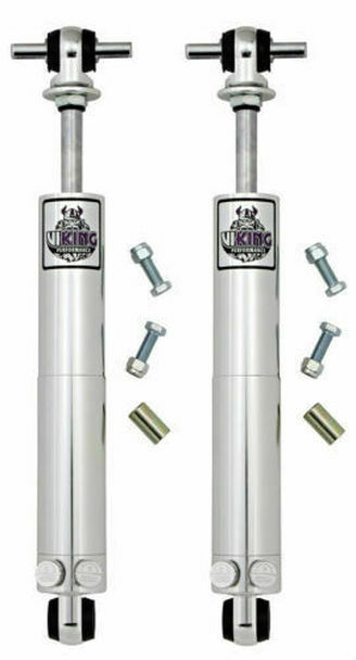 1963-1982 Chevy Corvette Viking Double Adjustable Smooth Shocks for Dropped Ride Height (1.5"-3.0" Drop)