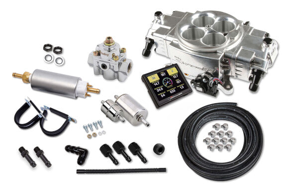 Holley Sniper EFI Stealth 4150 4BBL Throttle Body 650HP Master Kit