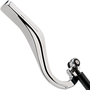 Billet Specialties 1967-69 Camaro Deck Lid Hinge, Black Gas Spring Included