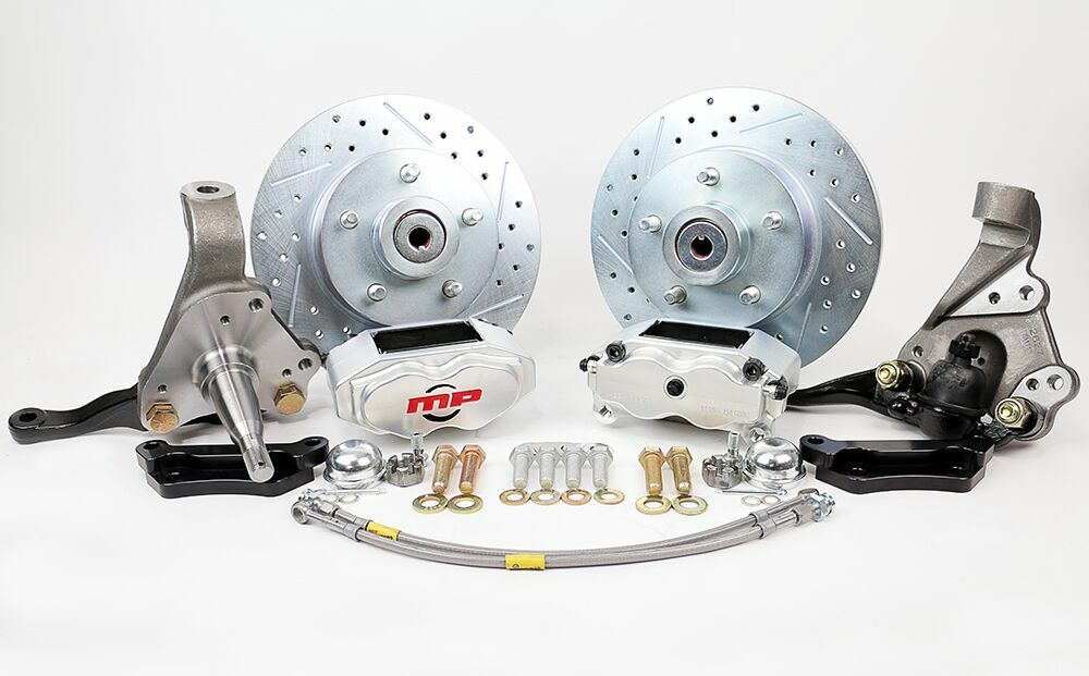 1970-72 MOPAR E-BODY (w/OE Drum & OE Power Brakes) Rallye Series Front Disc Brake Kit Power Brake Kit