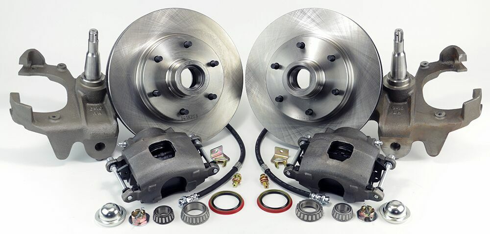 1960-62 CHEVROLET & GMC 1/2 TON P/UP - 6 LUG 2WD (Includes dropped spindles) (For Manual Transmission trucks only.) Legend Series Front Disc Brake Kit Power Brake Kit